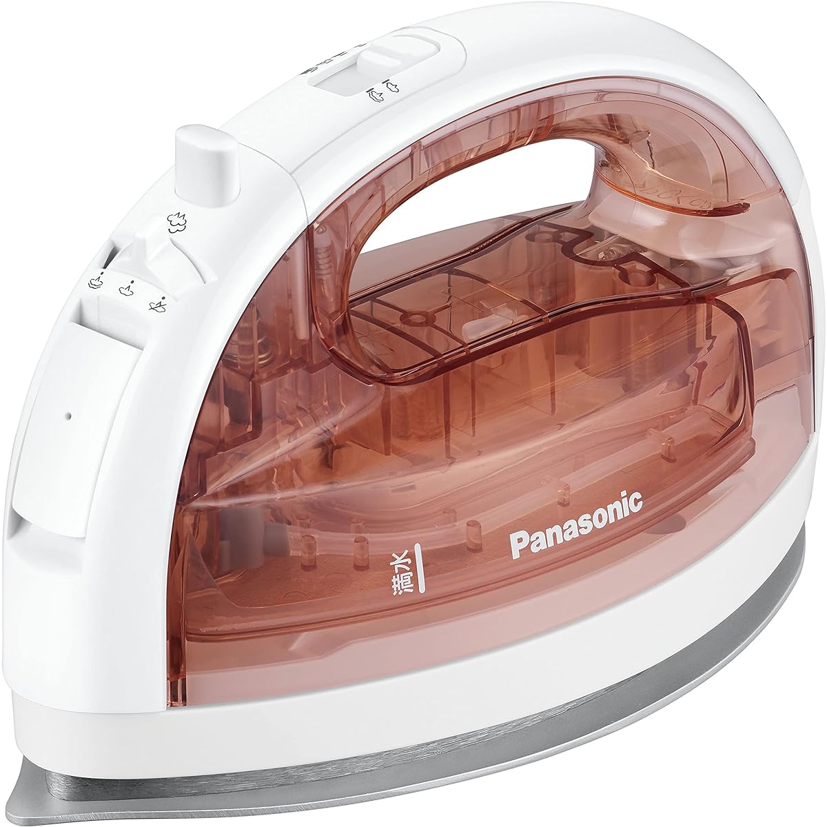 Panasonic Cordless Steam W Head Iron Pink Beige NI-WL406-P