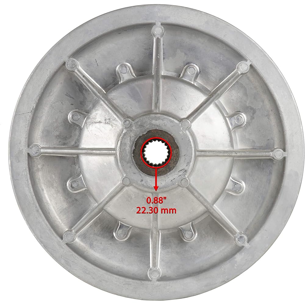 Caltric リアドリブンクラッチ 28度 EZGO EZ-GO 4サイクル TXT ST 1991-26301-G03に対応