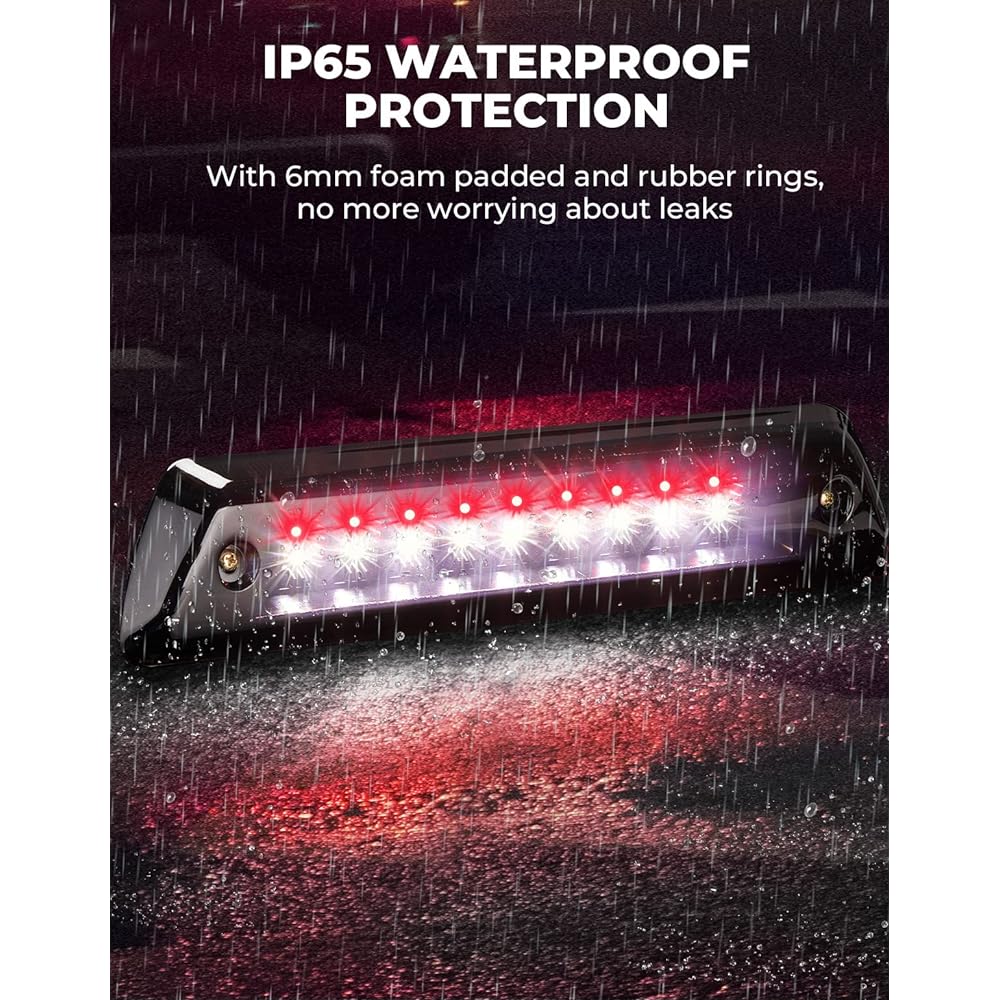 ISSYAUTO F150 Third Brake Light 2009-2014 3rd Brake Light Led for September 14th F150 Smoke