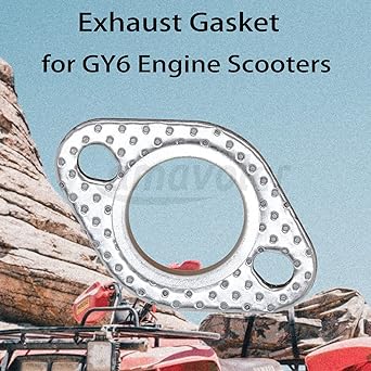 Amavoler exhaust gasket GY6/ATV/scooter/go -kart/moped engine 27mm 1 piece