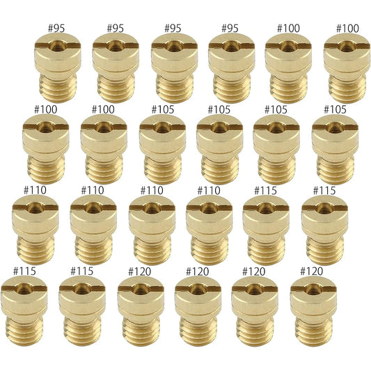 POSH Motorcycle Supplies Main Jet 6 Oversize Main Jet Set KEIHIN Marudai (6X8) 741209-10