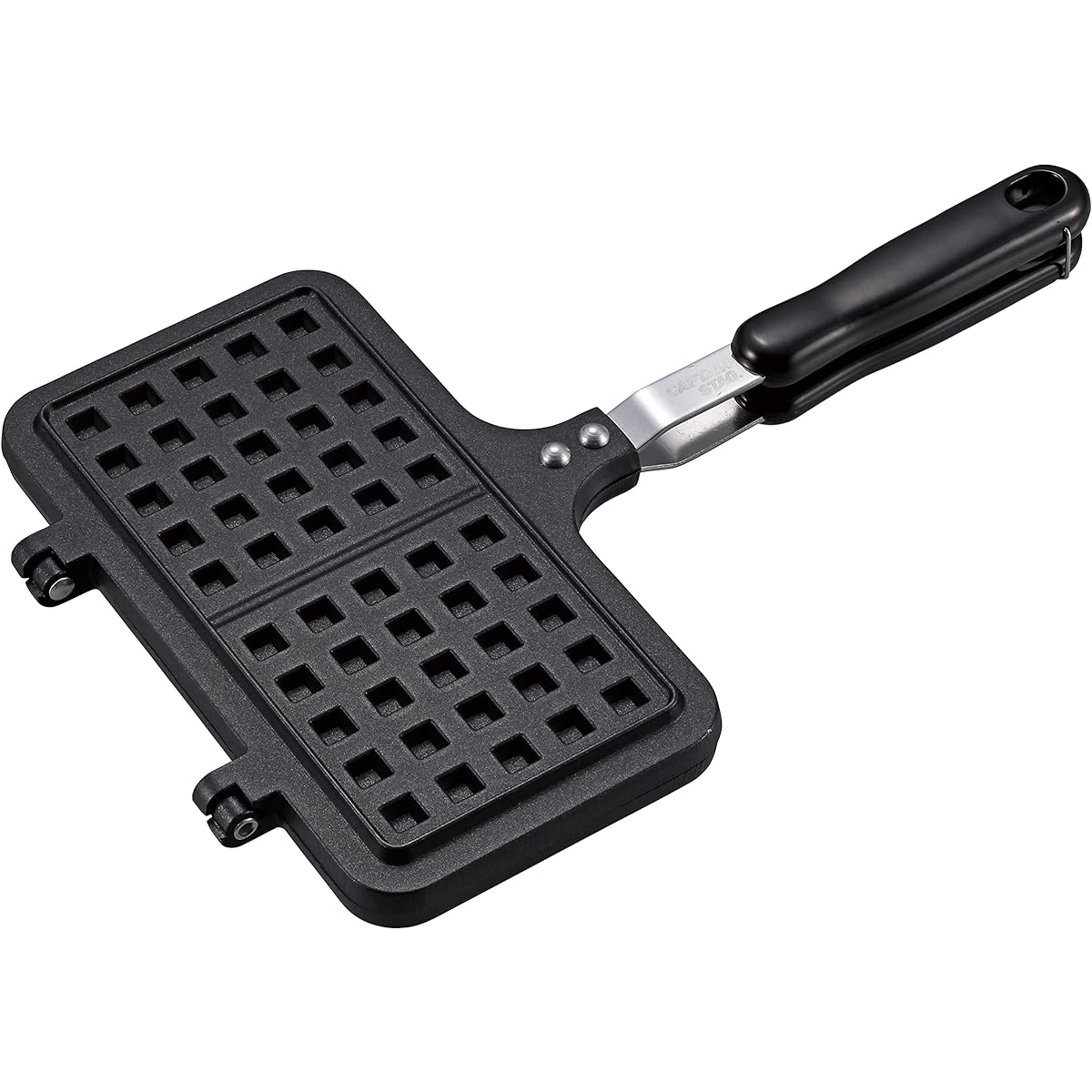 CAPTAIN STAG Hot Sand Maker Hot Sand Toaster Waffle Maker Cast Aluminum Fluorine Resin Processing Open Fire UG-3007/UG-3088
