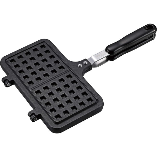 CAPTAIN STAG Hot Sand Maker Hot Sand Toaster Waffle Maker Cast Aluminum Fluorine Resin Processing Open Fire UG-3007/UG-3088