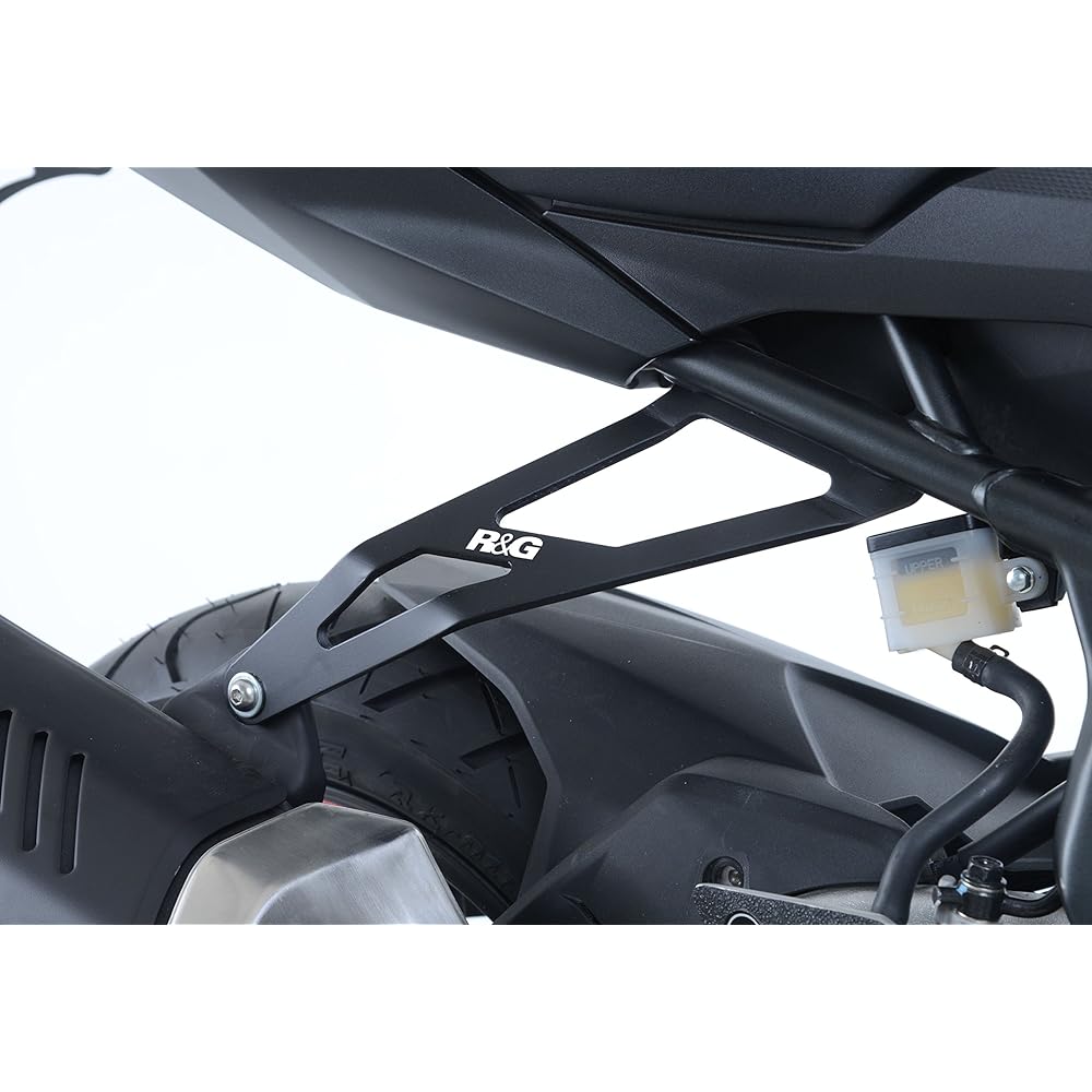 R&G RG-EH0075BK Exhaust Hanger Scarf Hanger CBR250RR (17-) Black Aluminum