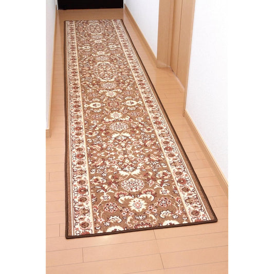Watanabe Industries Corridor Carpet Sophia 67 x 540cm Beige SFB-6754