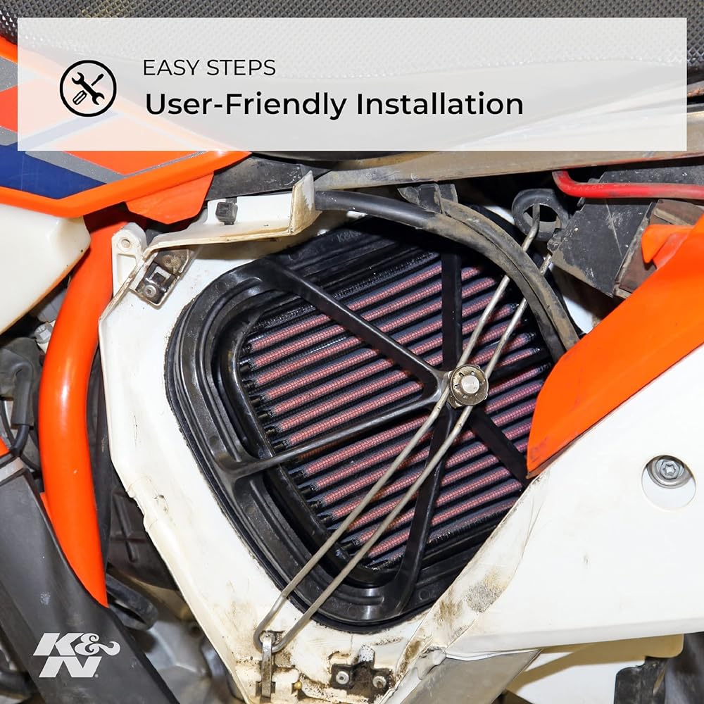 K & N engine air filter: High performance, premium, power sports air filter: 1987-2020 YAMAHA (TW200) Compatible with YA-2002