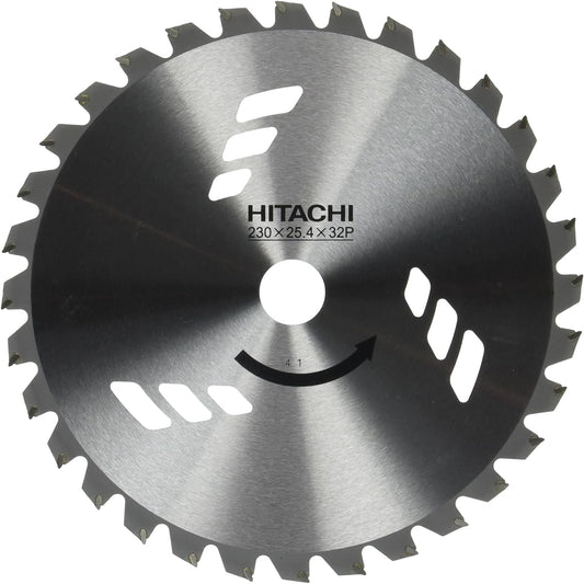 HiKOKI Chip Saw for Engine Brush Cutter, For Grass Cutting, Diameter 230mm, Hole Diameter 25.4mm, 32 Blades, Pack of 10 0023-0125