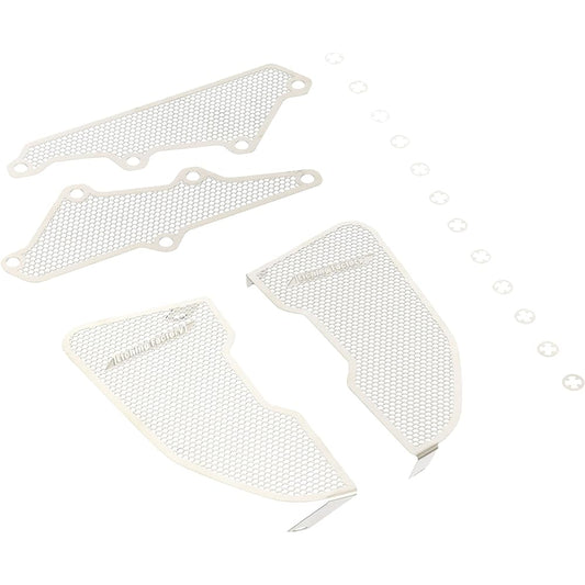 ETCHING FACTORY Core Guard Air Duct Guard Mesh Set Stainless Steel Silver MT-10 17/MT-10SP 17 SSY-MT10-00