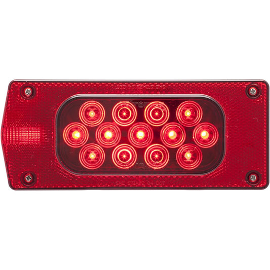 OPTRONICS STL37RS Red Lens LED Combination Tail Light Light seat side