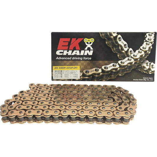 EK 530SR-X2 QX Ring Seal Chain, Gold, 4.1 gal (112 L) [Screw Joint]