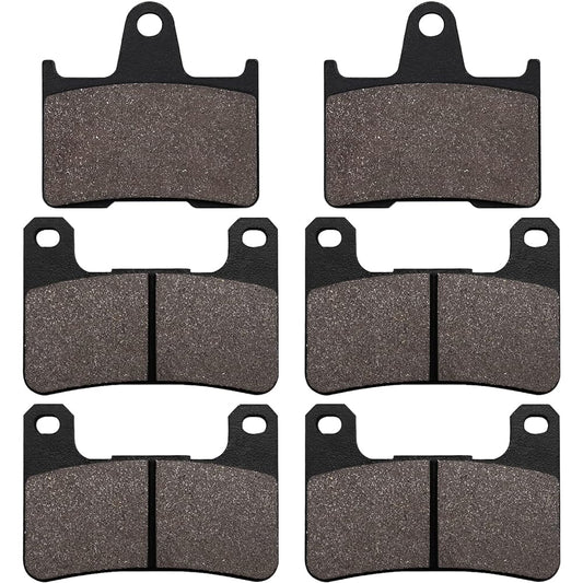 Sollon Brake Pads Front and Rear for Suzuki GSXR 1000 2004 2005 2006 GSXR 600 K4/K5 2004 2005 GSXR 750 K4/K5 2004 2005