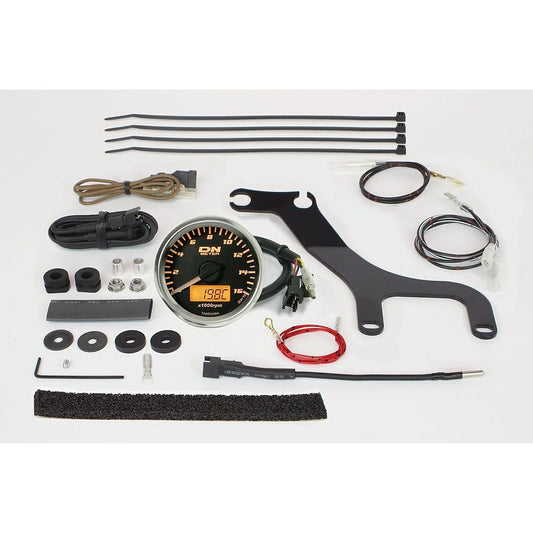 Special parts TAKEGAWA Φ48 Small DN Tachometer Orange LED CL250(MC57)/CL500(PC68) 05-05-0117