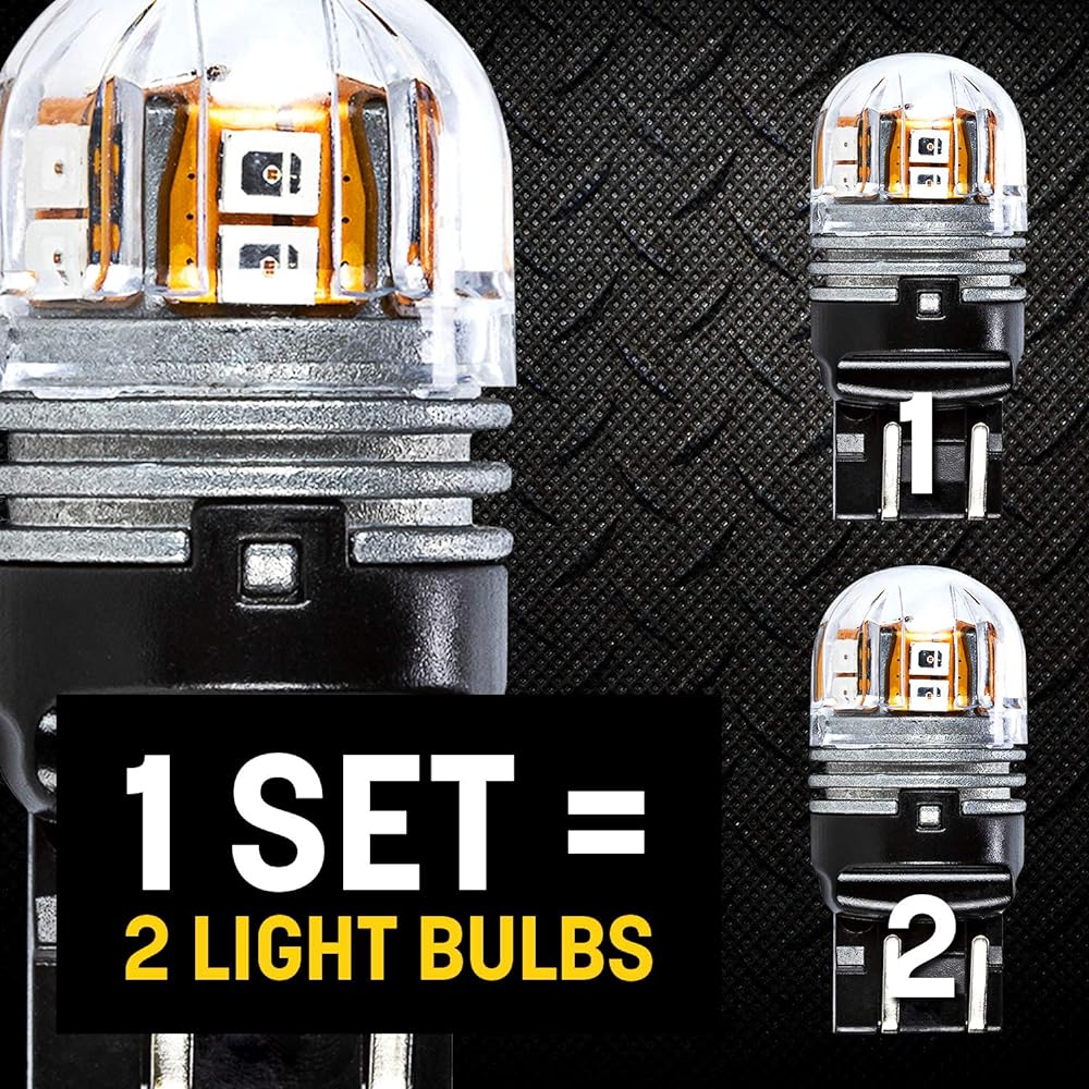 PILOT AUTOMOTIVE IL-3157-15RBK Flashing Brake Light bulb (2/Red) 1 pack