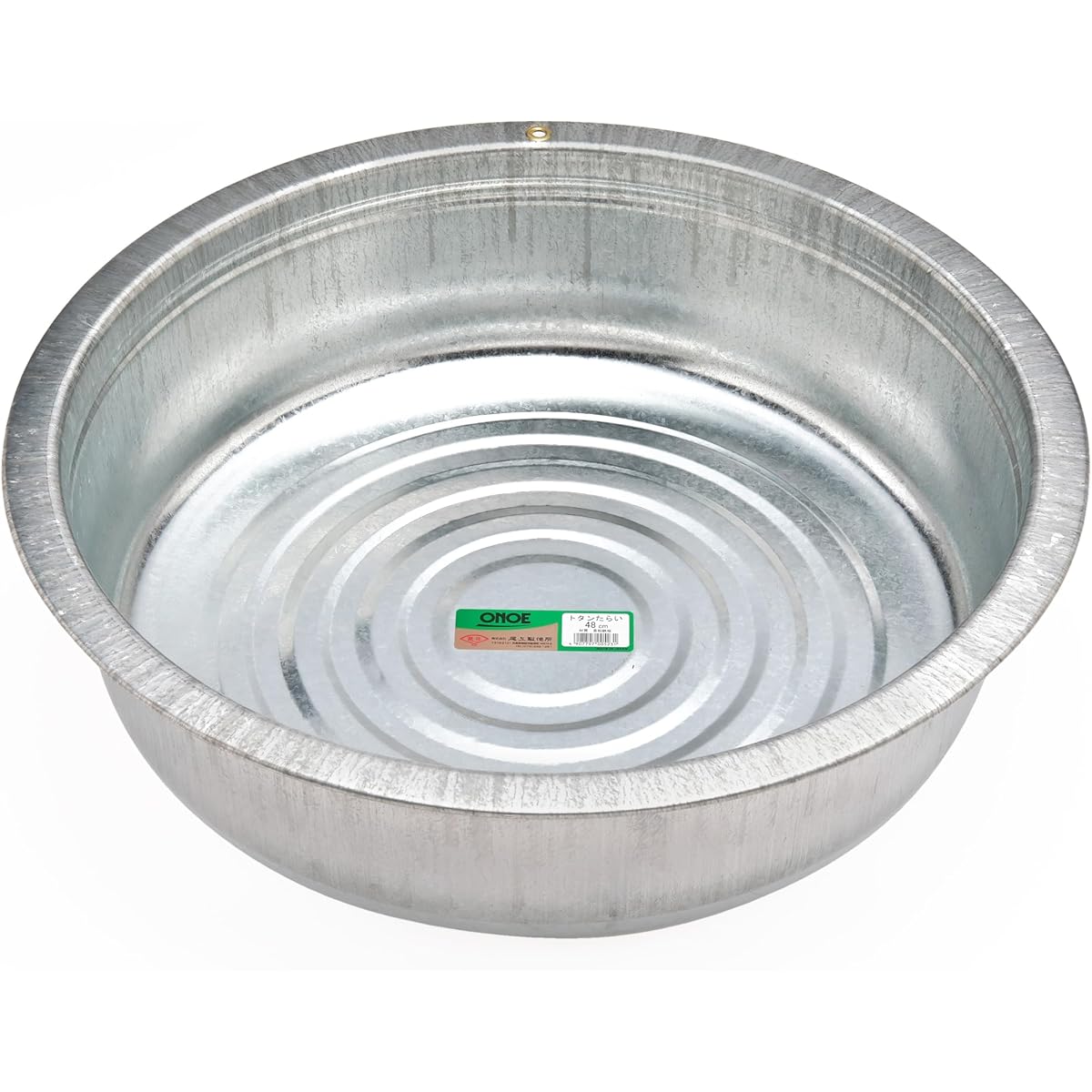 Onoe Seisakusho (ONOE) Totan tub, made in Japan, durable and long-lasting galvanized iron plate, gardening supplies, gardening bucket