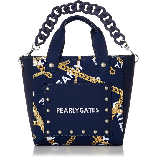 [Pearly Gates] Cart bag (chain motif pattern) / Golf round / 053-2281005 121_Navy base