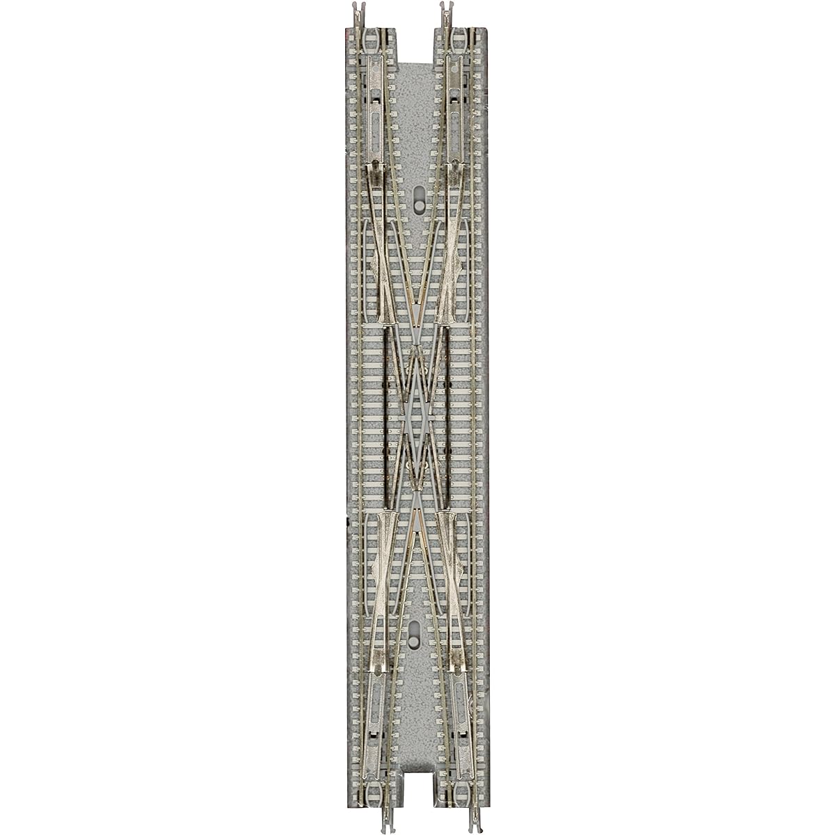Rokuhan Z gauge R082 electric double track crossing point gray