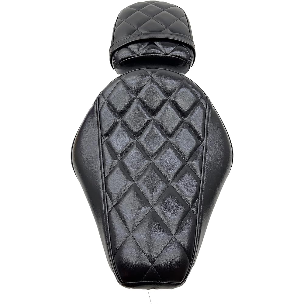 CUSTOM SEAT.JP Rebel 250 Genuine Seat Reupholstery Tuck Roll Custom Skin (Black)
