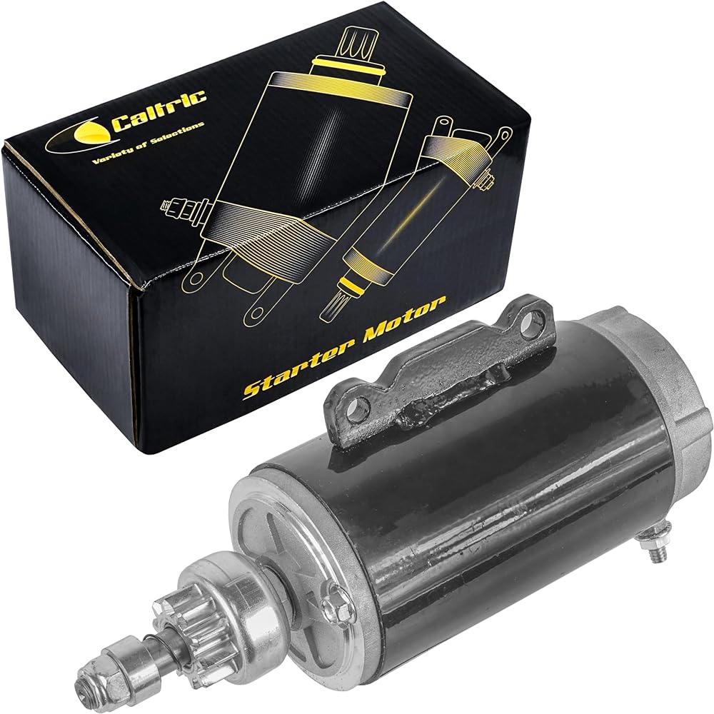 Caltric Starter Evinrude 88 88 88HP 88HP 88HP E88MSL E88TSL 1.6L 1987-1996 Marine