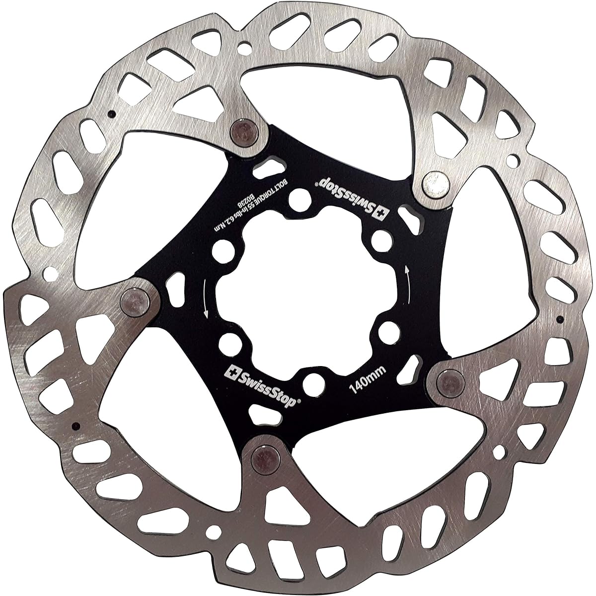 SWISS STOP [Genuine] Bicycle Disc Rotor Catalyst Pro 6 Bolt CATALYST PRO 6-BOLT 140mm P100005008
