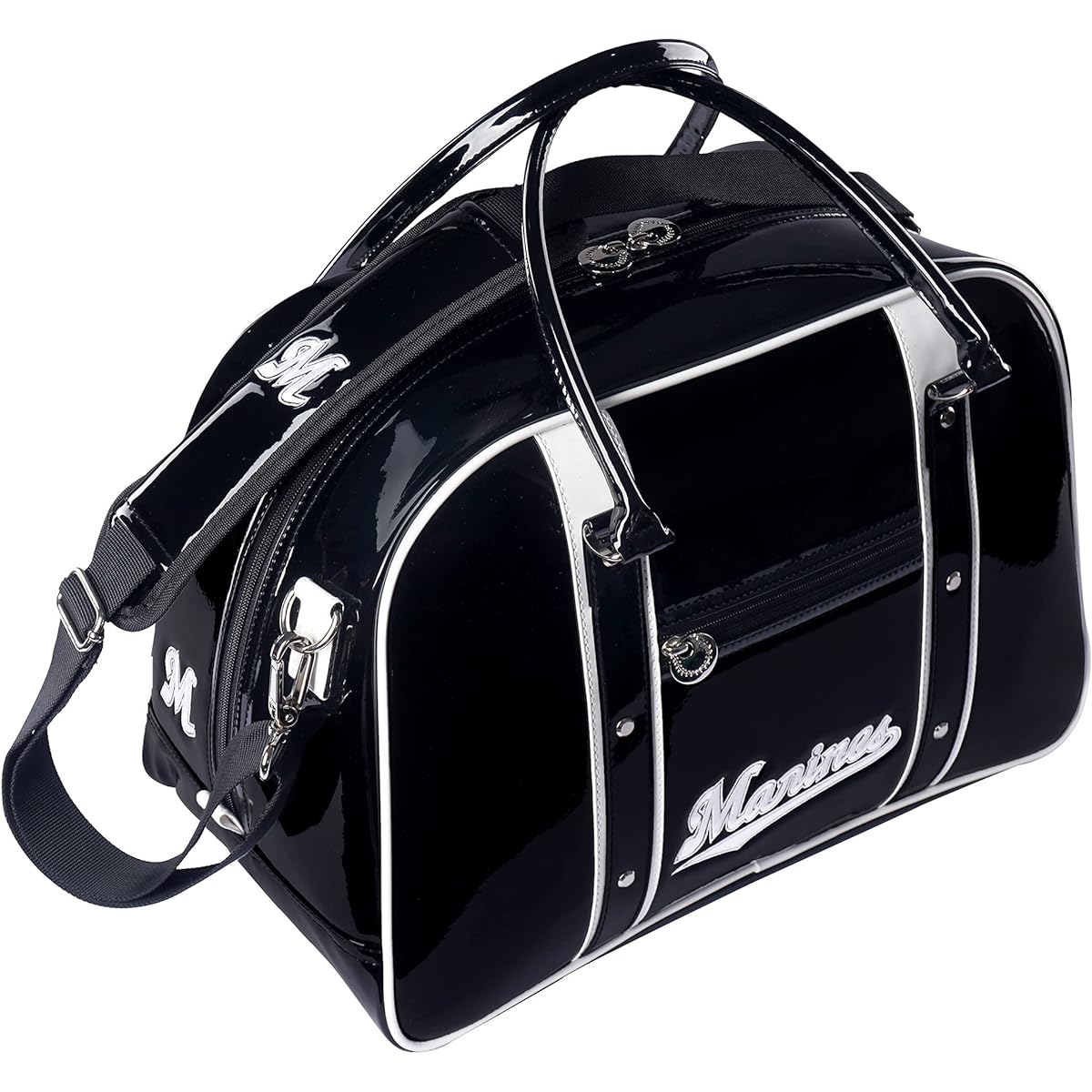 Lezax Chiba Lotte Marines Boston Bag Black LMBB-1464