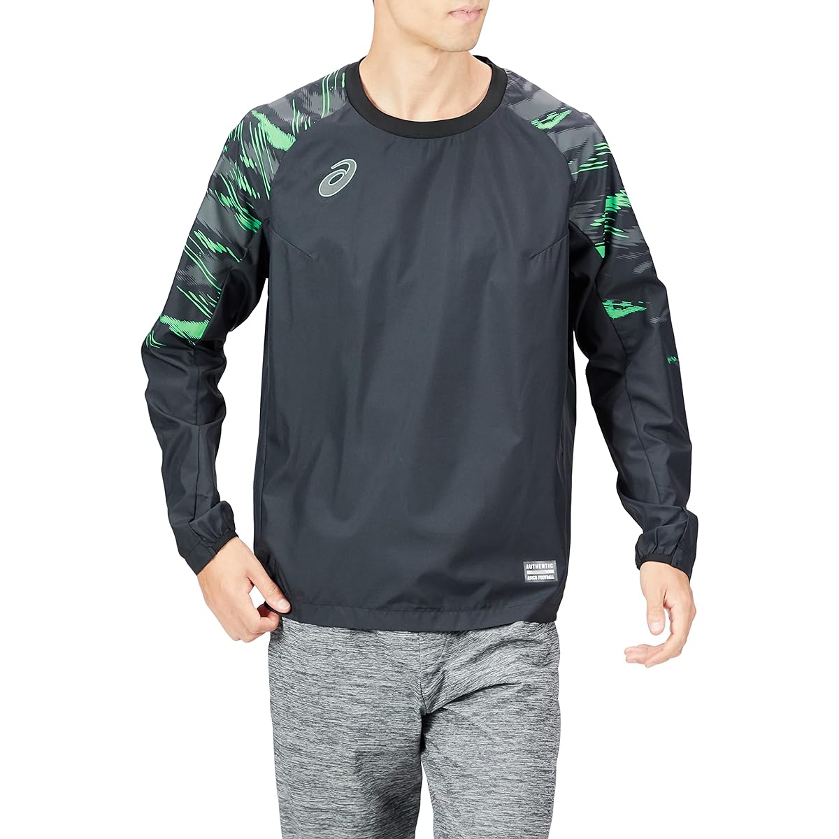 [ASICS] Soccer Wear Water Repellent Piste Top 2101A192 Men's
