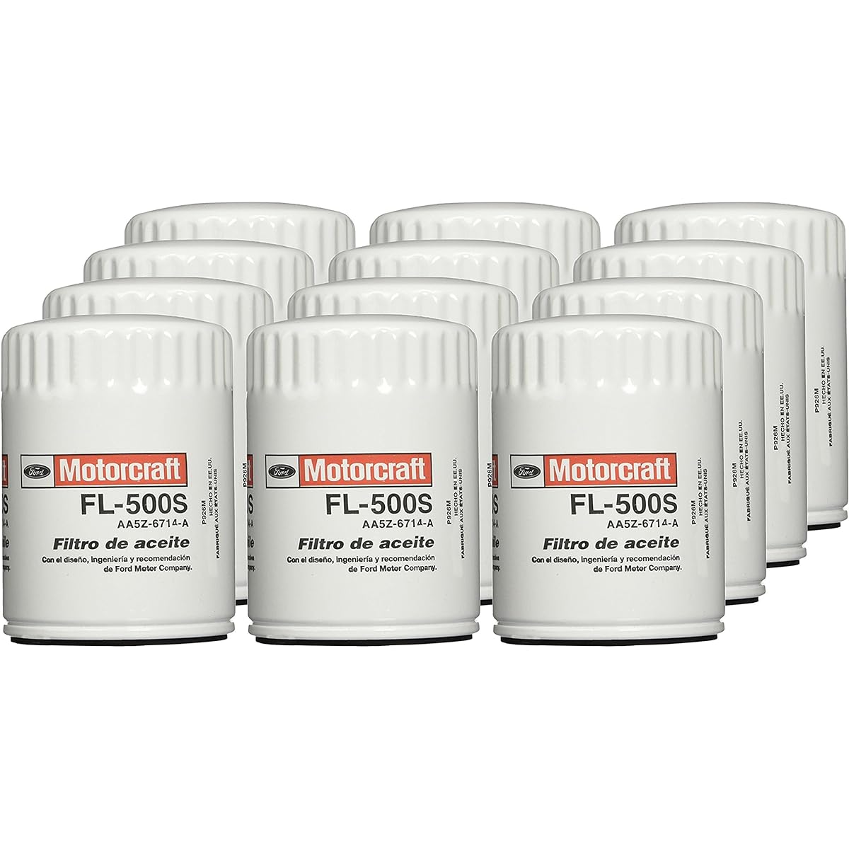 MotorCraft FL500SB12-12PK Oil Filter Fleet (PK AA5Z6714B)