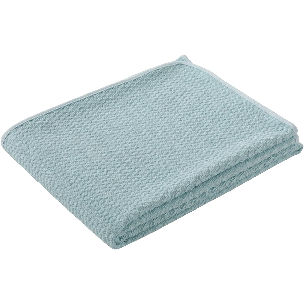 nishikawa [Nishikawa] Gauze blanket, single washable, reversible, smooth gauze, uneven pile, smooth, made in Japan, turquoise blue FR08803001TB
