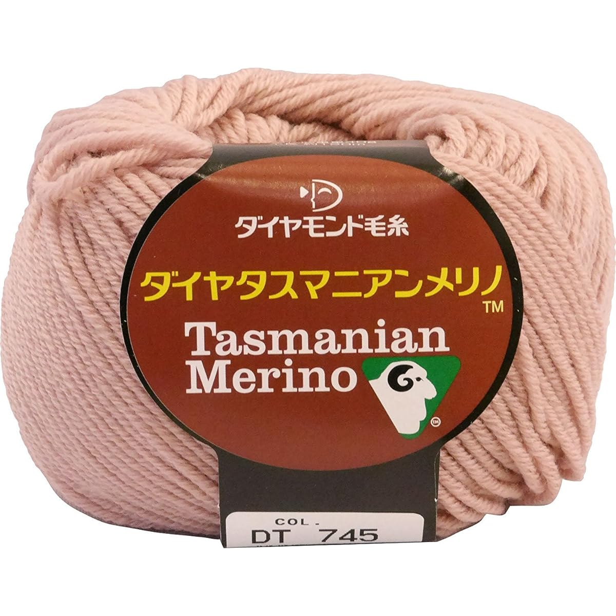 Diamond Yarn Diamond Tasmanian Merino Yarn Thick col.745 Pink 40g Approx. 120m Set of 10