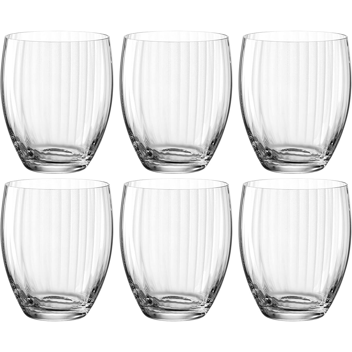 LEONARDO Tumbler Set of 6 380ml Clear POESIA 069170-CN