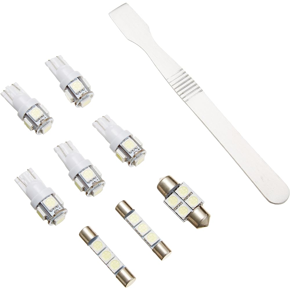 AWESOME 8-piece indoor LED room lamp set for Mazda RX-8 SE3P