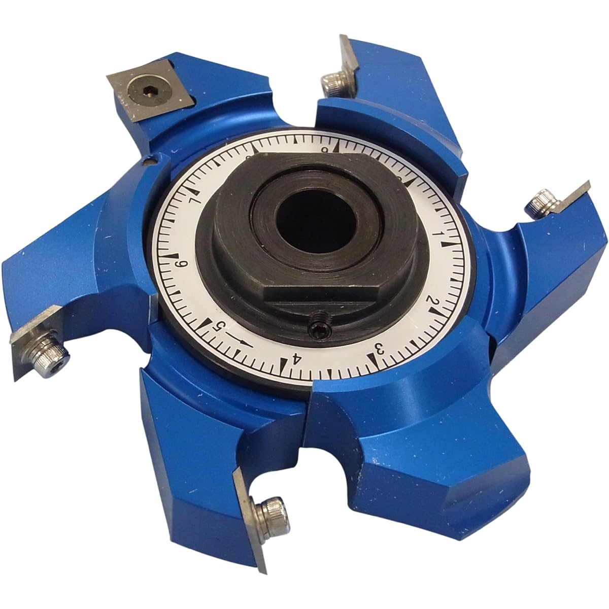 Chukyo Cutting Width Adjustment Interchangeable Blade Three-sided Finishing Free Adjustable Cutter C-21 Type For Cutting Width 21~36mm Outer Diameter 120mm x Number of Blades 6P