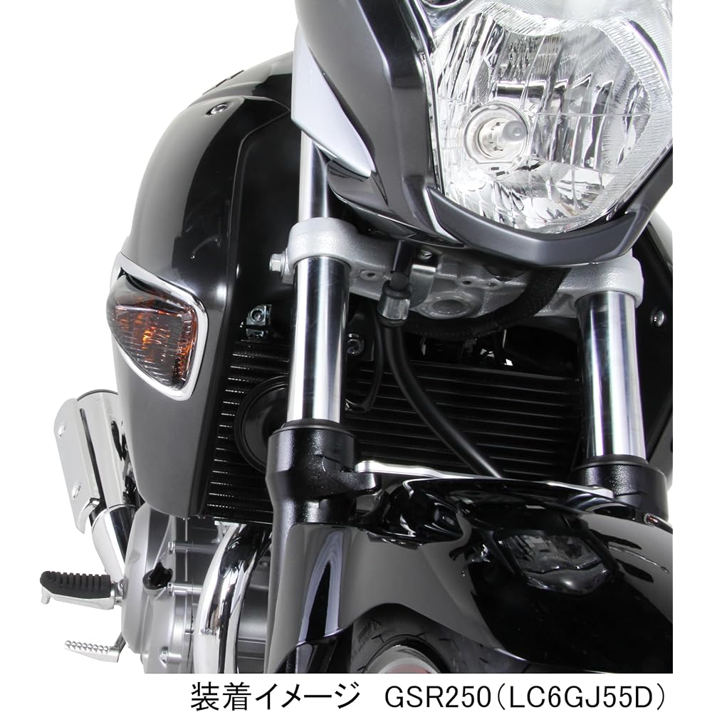 KITACO Turn Signal Lens Set (Front) Smoke GSR250/GSR250S/GSR250F Left and Right 1 Set 807-2800100