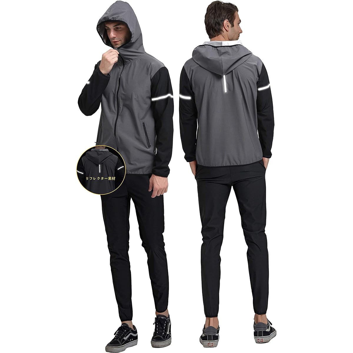 Clearance of stock [Popular Japanese celebrities love] Sauna suits for men and women, diet, running wear, stretch sportswear, training wear, unisex, loungewear