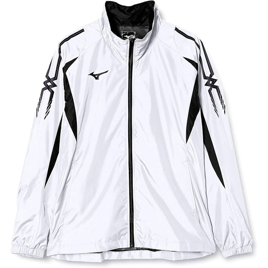 [Mizuno] Training Wear, Windbreaker Shirt, Jacket, Water Repellent, Sweat Absorbent, Quick Drying, Unisex, 32JE8015