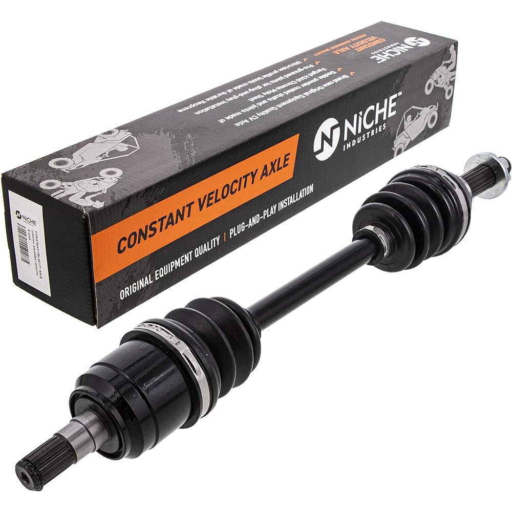 NICHE Front Left Right CV Axle Drive Shaft Assembly High Strength for 2006-2018 Suzuki King Quad 54901-31G41