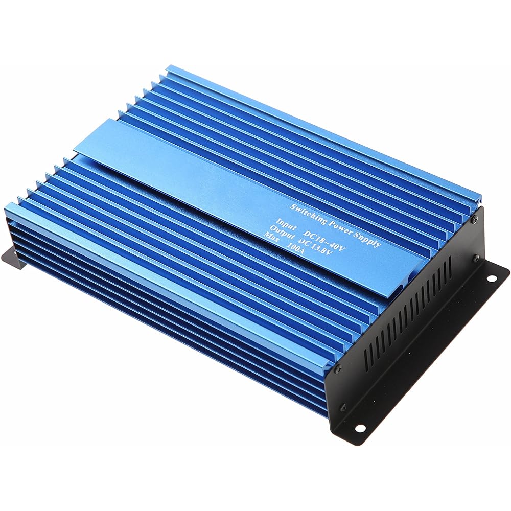 Empire DC Converter DC24V→DC13.8V MAX100A Large Capacity MAX100 Ampere Deco Deco DCDC Power Supply Transformation Converter Automotive Voltage Converter Truck Large Vehicle Marine [45 Day Warranty]