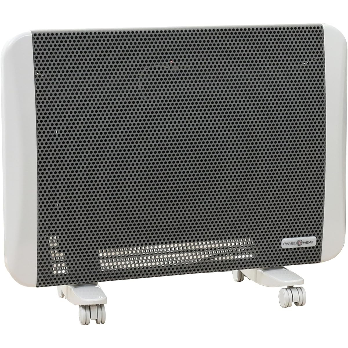 [Yamazen] Panel heater (1000W/500W 2-stage switching) Equipped with far-infrared wide sheathed heater "Alphin" With casters White DP-SC10(W)