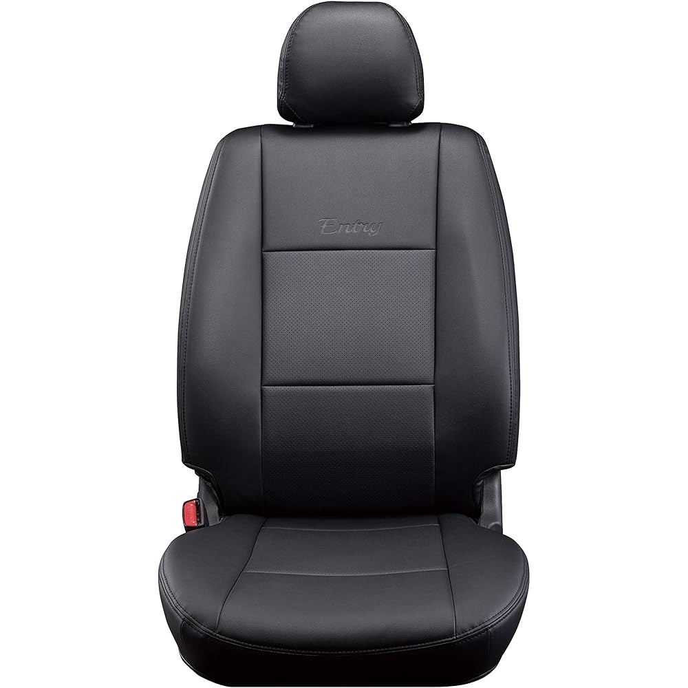 Clazzio Entry Seat Cover Hiace 200 Series S-GL H24/5~ Dimple Type Black EQ-1096