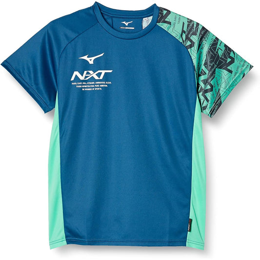 [Mizuno] Track and Field Wear N-XT Practice Shirt, Short Sleeve, Sweat Absorbent, Quick Drying U2MAA014
