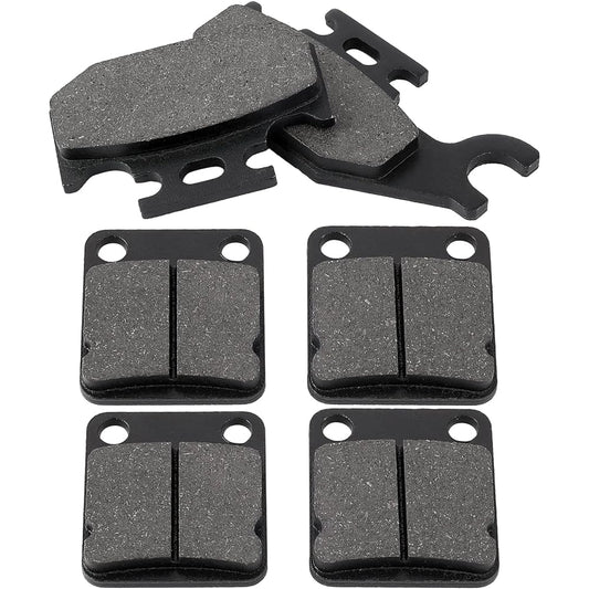 Brake Pads Compatible with Yamaha Grizzly 400 450 Kodiak 400 450 Wolverine 450 Big Bear 400 YFM400 YFM450 2000-2010