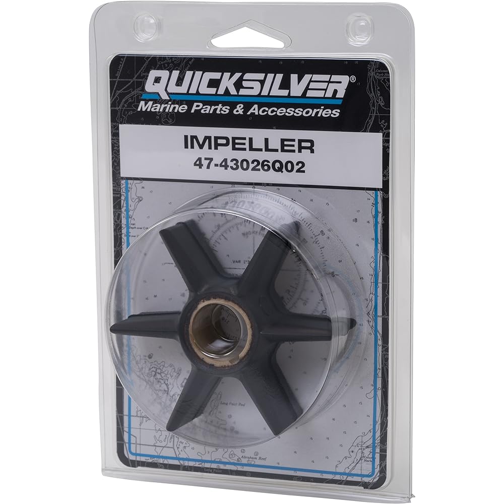 QuickSilver 43026Q02 Water Pump Imperer OEM MERCURY 200-300 HP Verado and 250-450 HP RACING 4 Stroke outsiders