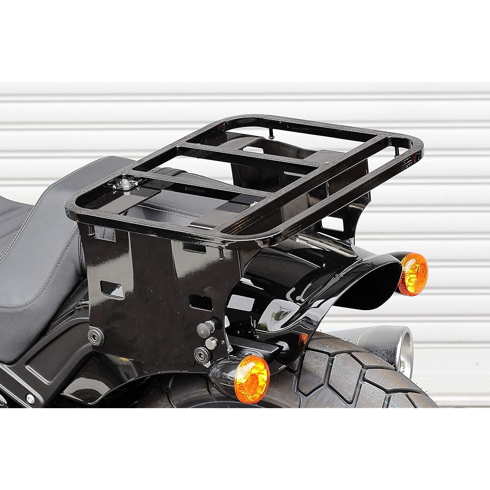 Kijima Motorcycle Bike Parts Touring Carrier Detachable Mount Solo FXFB('18-) Steel Black Finish HD-08285