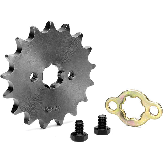 WINGSMOTO Sprocket Front 428-17T 17mm Motor ATV Dart Bike