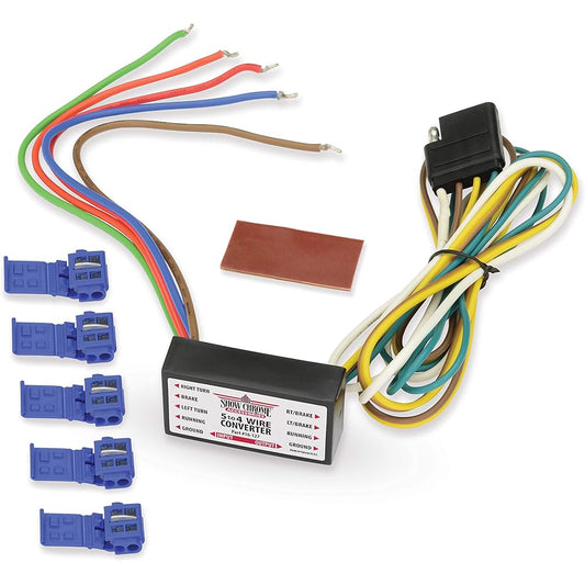 Show Chrome Accessories 16-127 5-TO-4 Trailer Wire Converter