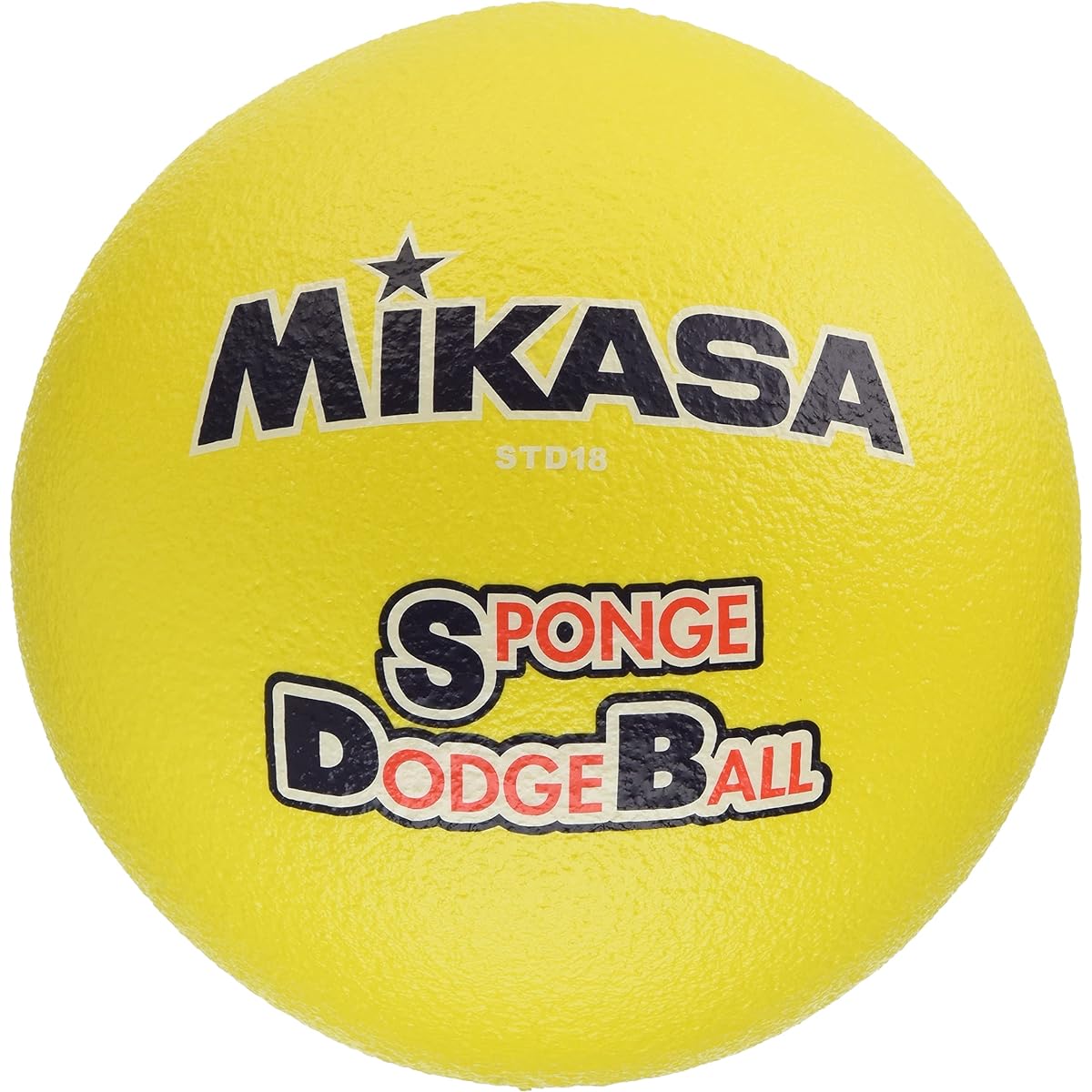 MIKASA Sponge Dodgeball 57cm (for toddlers to elementary school students) 135g STD-18