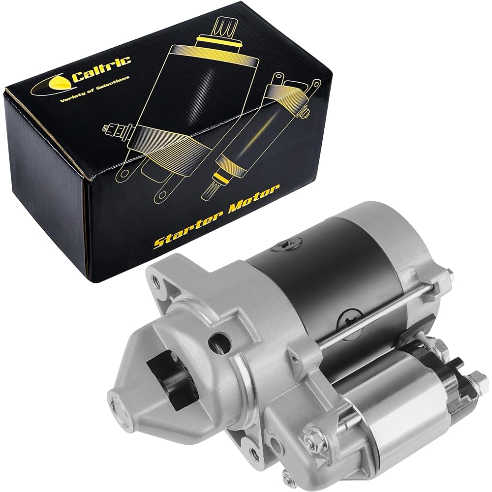 Caltric Starter Kawasaki FC400V FC401V FC420V 12.5-14 HP compatible