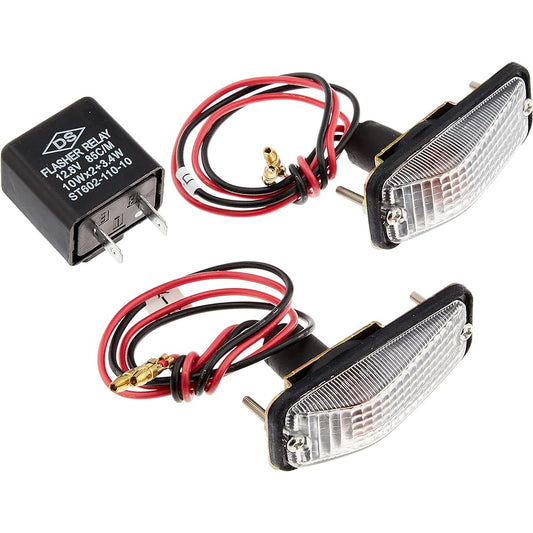 Kijima Motorcycle Bike Parts Turn Signal Lamp #630 Cowl Type Clear General Purpose 219-5187