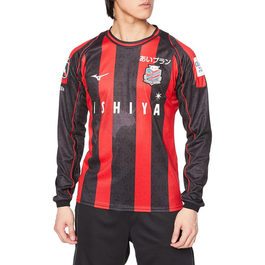 [Mizuno] Soccer Wear 2023 Consadole Sapporo Authentic Model 1st Uniform Long Sleeve Men's