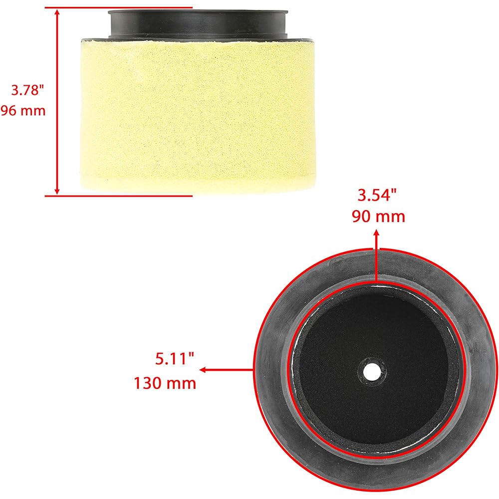 Caltric Air Filter Cleaner Honda ATC250ES BIG RED 250 1986 1986 1987 17254-HA0-000