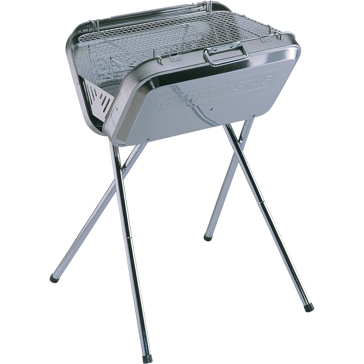 Captain Stag Flag Stainless Steel V-Type Barbecue Stove M-6490